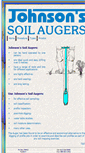 Mobile Screenshot of johnsonsoilauger.co.za